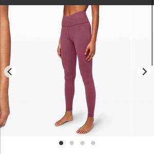 Lululemon always on plumful tight